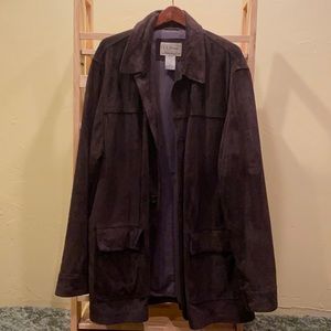 L.L. Bean Suede Coat